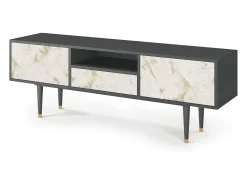 Móvel De Tv| Mueble de TV - 170х59х41 cm - T6 - Sahara desert, Antracite Cinza antracite