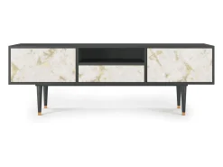 Móvel De Tv| Mueble de TV - 170х59х41 cm - T6 - Sahara desert, Antracite Cinza antracite