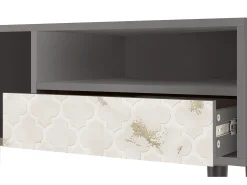 Sale Mueble de TV - 115х59х48 cm - T3 - Sahara desert, Cinza Cinzento