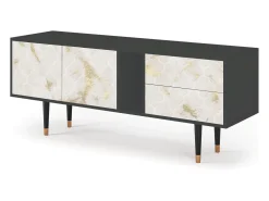Mueble de TV - 170х69х48 cm - T1 - Sahara desert, Antracite^ Móvel De Tv