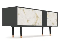 Mueble de TV - 170х69х48 cm - T1 - Sahara desert, Antracite^ Móvel De Tv