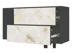 Mueble de TV - 170х69х48 cm - T1 - Sahara desert, Antracite^ Móvel De Tv
