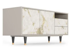 Best Mueble de TV - 125х56х41 cm - T7 - Sahara desert, Areia Bege