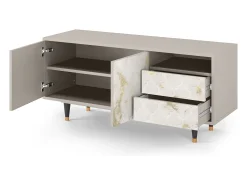 Best Mueble de TV - 125х56х41 cm - T7 - Sahara desert, Areia Bege