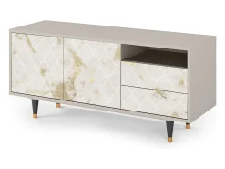 Best Mueble de TV - 125х56х41 cm - T7 - Sahara desert, Areia Bege