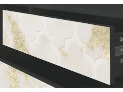 Mueble de TV - 170х59х48 cm - T4 - Sahara desert, Antracite Cinza antracite