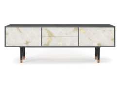 Mueble de TV - 170х59х48 cm - T4 - Sahara desert, Antracite Cinza antracite