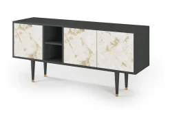 Mueble de TV - 150х69х41 cm - T5 - Sahara desert, Antracite^ Móvel De Tv