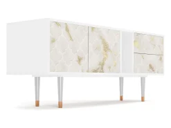 Mueble de TV - 170х69х48 cm - T1 - Sahara desert, Branco^ Móvel De Tv