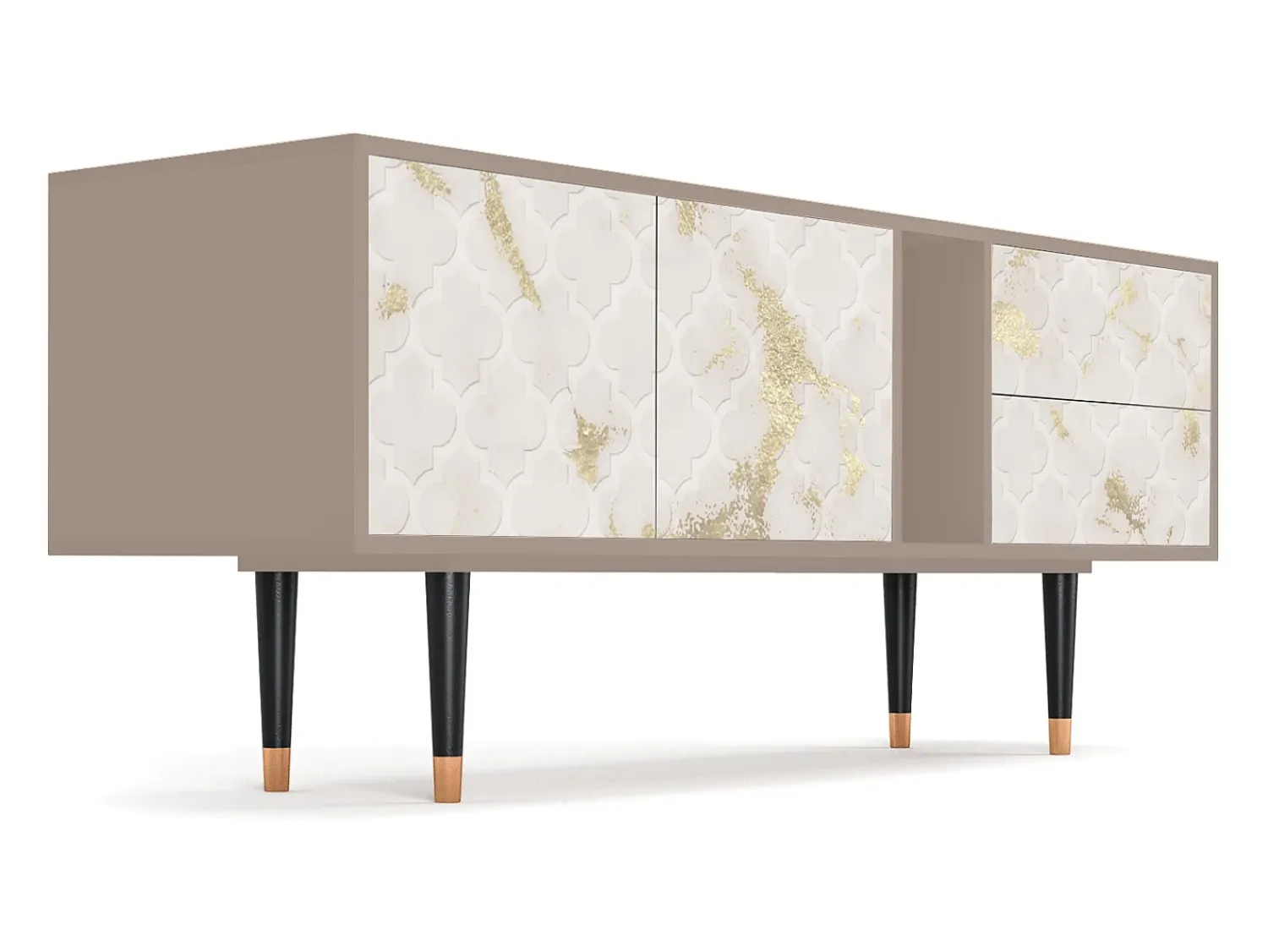 Mueble de TV - 170х69х48 cm - T1 - Sahara desert, Latte^ Móvel De Tv