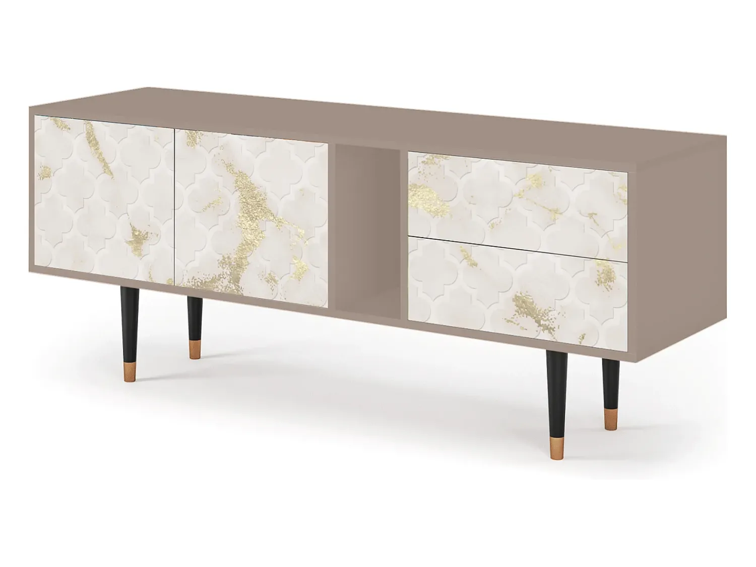 Mueble de TV - 170х69х48 cm - T1 - Sahara desert, Latte^ Móvel De Tv