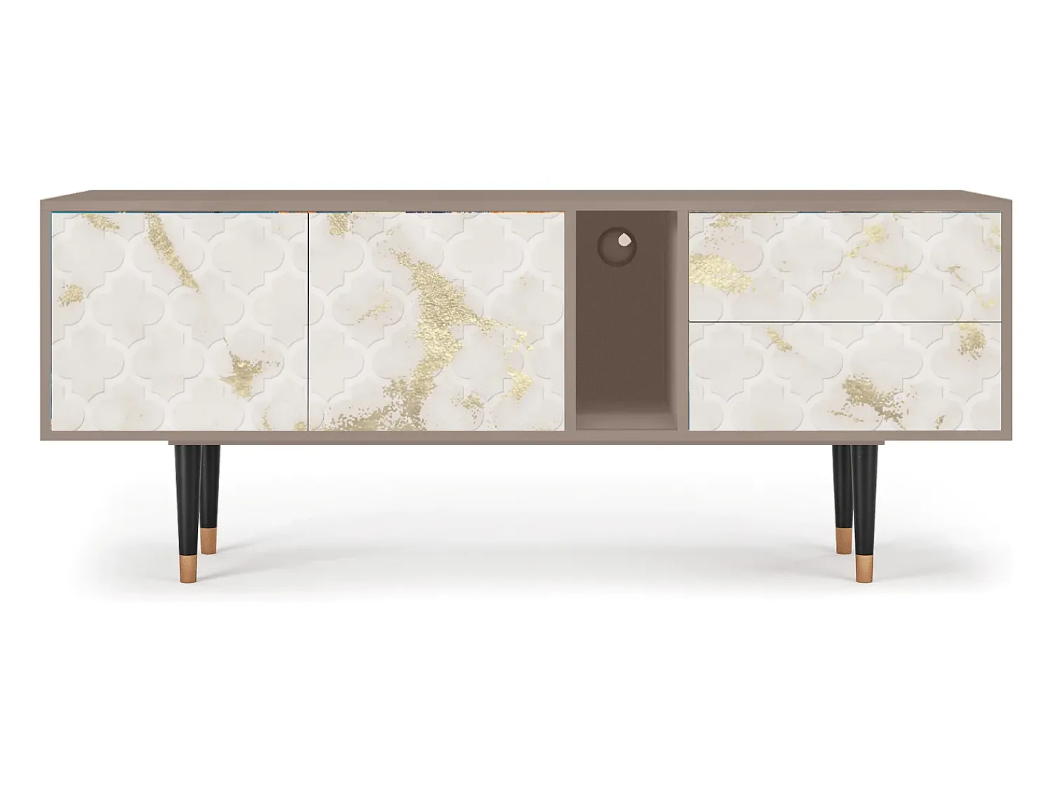 Mueble de TV - 170х69х48 cm - T1 - Sahara desert, Latte^ Móvel De Tv