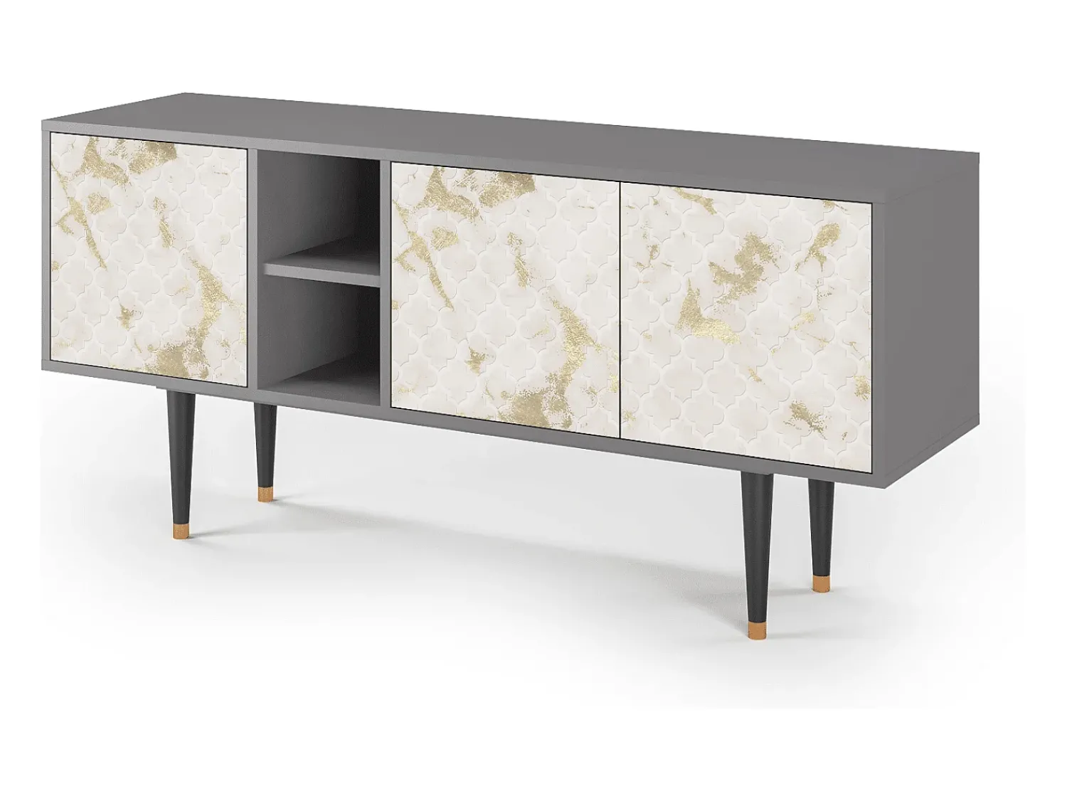 Mueble de TV - 150х69х41 cm - T5 - Sahara desert, Cinza^ Móvel De Tv