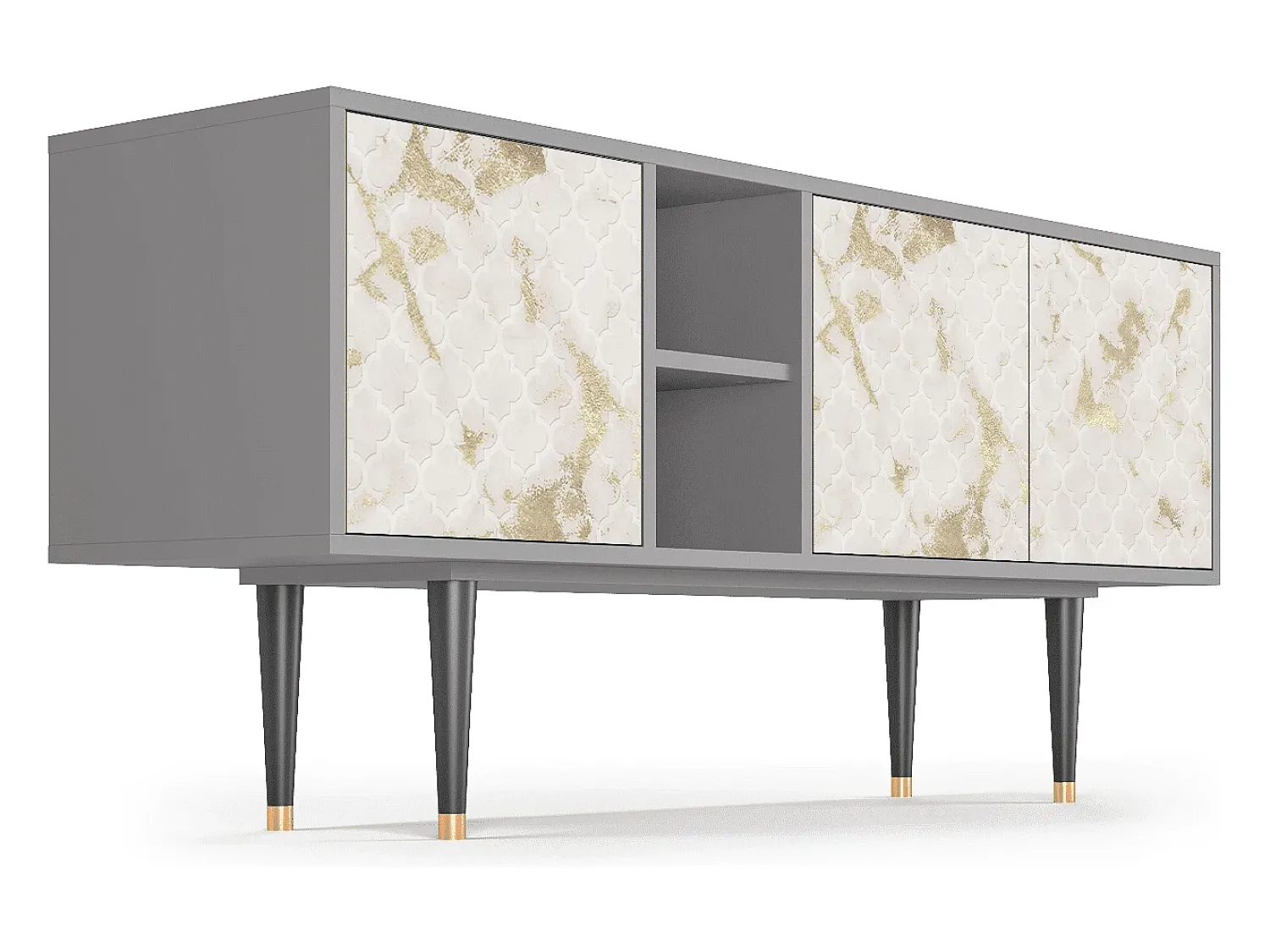 Mueble de TV - 150х69х41 cm - T5 - Sahara desert, Cinza^ Móvel De Tv