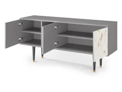 Mueble de TV - 150х69х41 cm - T5 - Sahara desert, Cinza^ Móvel De Tv