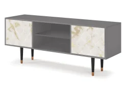 Móvel De Tv| Mueble de TV - 170х69х48 cm - T2 - Sahara desert, Cinza Cinzento