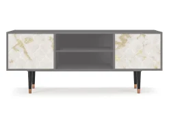 Móvel De Tv| Mueble de TV - 170х69х48 cm - T2 - Sahara desert, Cinza Cinzento