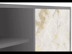 Móvel De Tv| Mueble de TV - 170х69х48 cm - T2 - Sahara desert, Cinza Cinzento