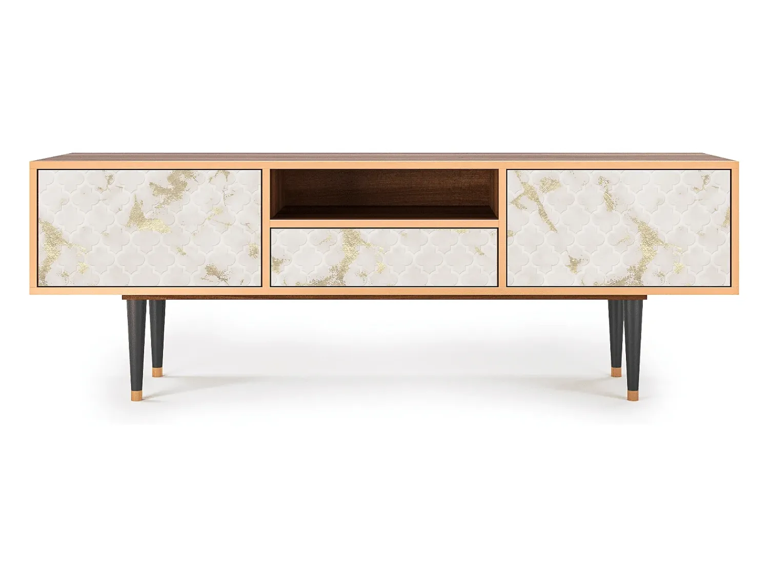 Mueble de TV - 170х59х41 cm - T6 - Sahara desert, Nogueira^ Móvel De Tv