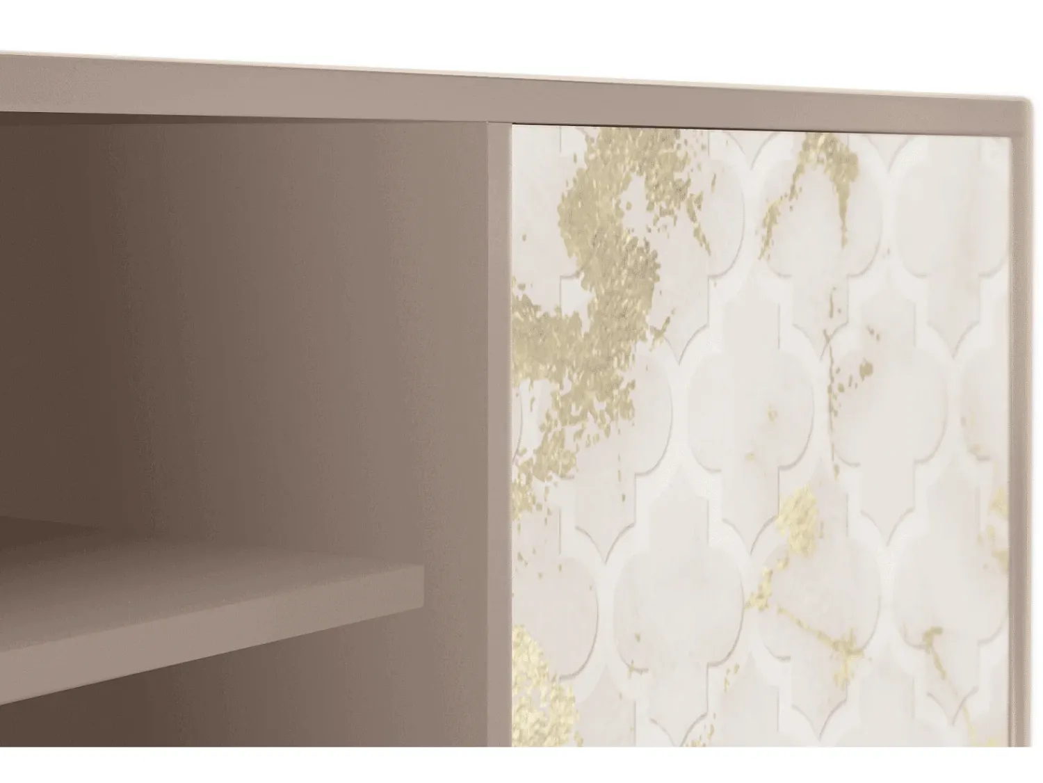 Online Mueble de TV - 170х69х48 cm - T2 - Sahara desert, Latte Bege