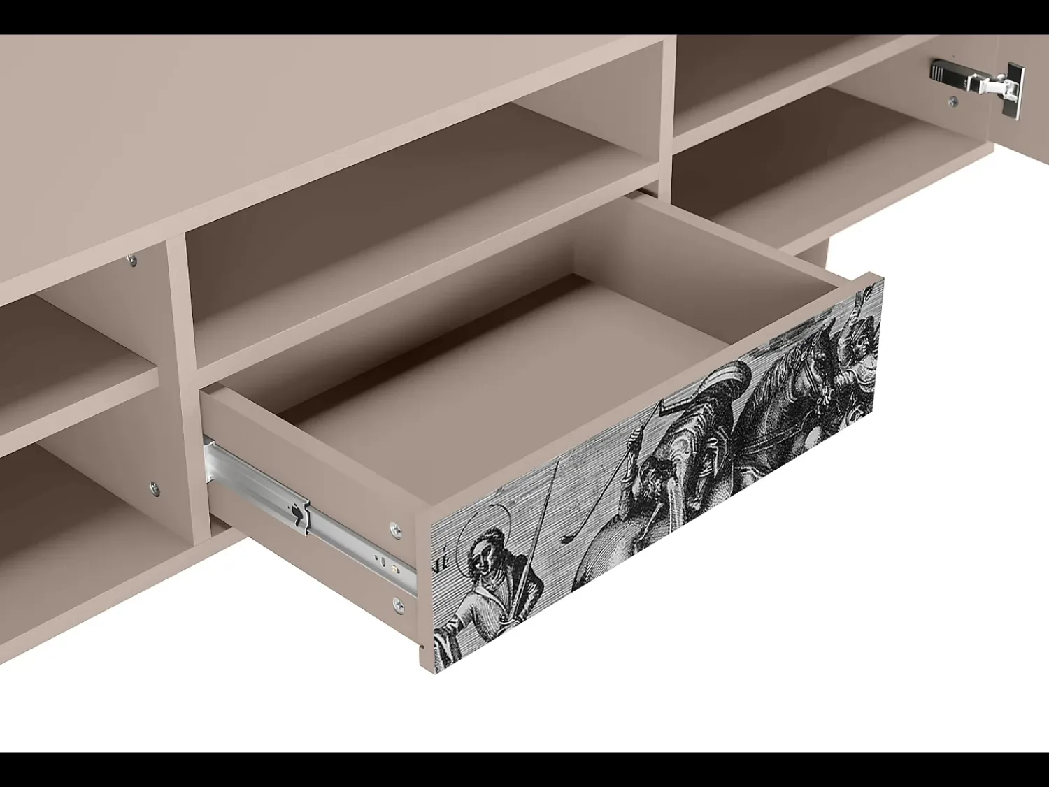 Mueble de TV - 170х59х41 cm - T6 - Saint Martin, Latte^ Móvel De Tv