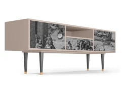 Mueble de TV - 170х59х41 cm - T6 - Saint Martin, Latte^ Móvel De Tv