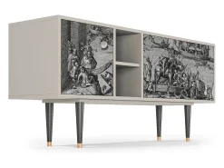 Outlet Mueble de TV - 150х69х41 cm - T5 - Saint Martin, Areia Bege