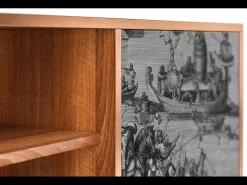 Mueble de TV - 170х69х48 cm - T2 - Saint Martin, Nogueira^ Móvel De Tv