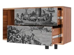 Mueble de TV - 170х69х48 cm - T1 - Saint Martin, Nogueira^ Móvel De Tv