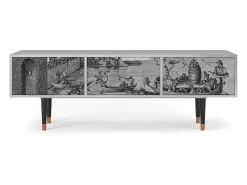 Mueble de TV - 170х59х48 cm - T4 - Saint Martin, Cinza^ Móvel De Tv