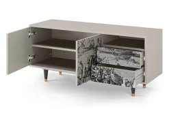 Mueble de TV - 125х56х41 cm - T7 - Saint Martin, Areia^ Móvel De Tv