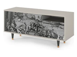 Mueble de TV - 125х56х41 cm - T7 - Saint Martin, Areia^ Móvel De Tv