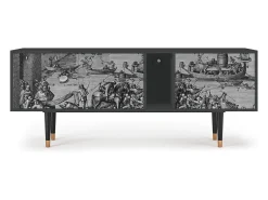 Móvel De Tv* Mueble de TV - 170х69х48 cm - T1 - Saint Martin, Antracite Cinza antracite