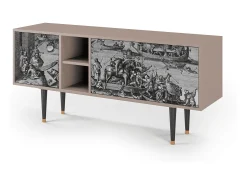 Mueble de TV - 150х69х41 cm - T5 - Saint Martin, Latte^ Móvel De Tv