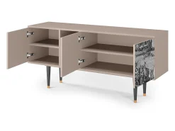 Mueble de TV - 150х69х41 cm - T5 - Saint Martin, Latte^ Móvel De Tv