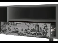 Sale Mueble de TV - 115х59х48 cm - T3 - Saint Martin, Antracite Cinza antracite