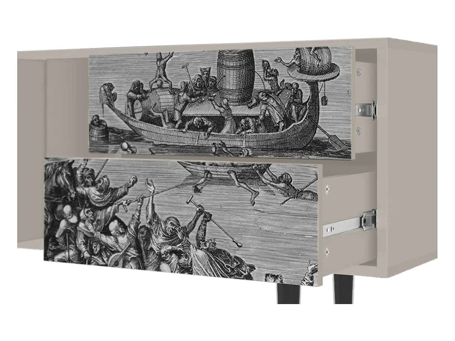 Mueble de TV - 170х69х48 cm - T1 - Saint Martin, Areia^ Móvel De Tv