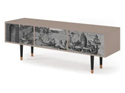 Mueble de TV - 170х59х48 cm - T4 - Saint Martin, Latte^ Móvel De Tv