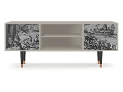 Clearance Mueble de TV - 170х69х48 cm - T2 - Saint Martin, Areia Bege
