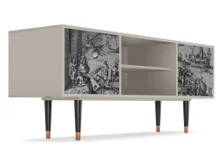 Clearance Mueble de TV - 170х69х48 cm - T2 - Saint Martin, Areia Bege