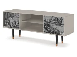 Clearance Mueble de TV - 170х69х48 cm - T2 - Saint Martin, Areia Bege