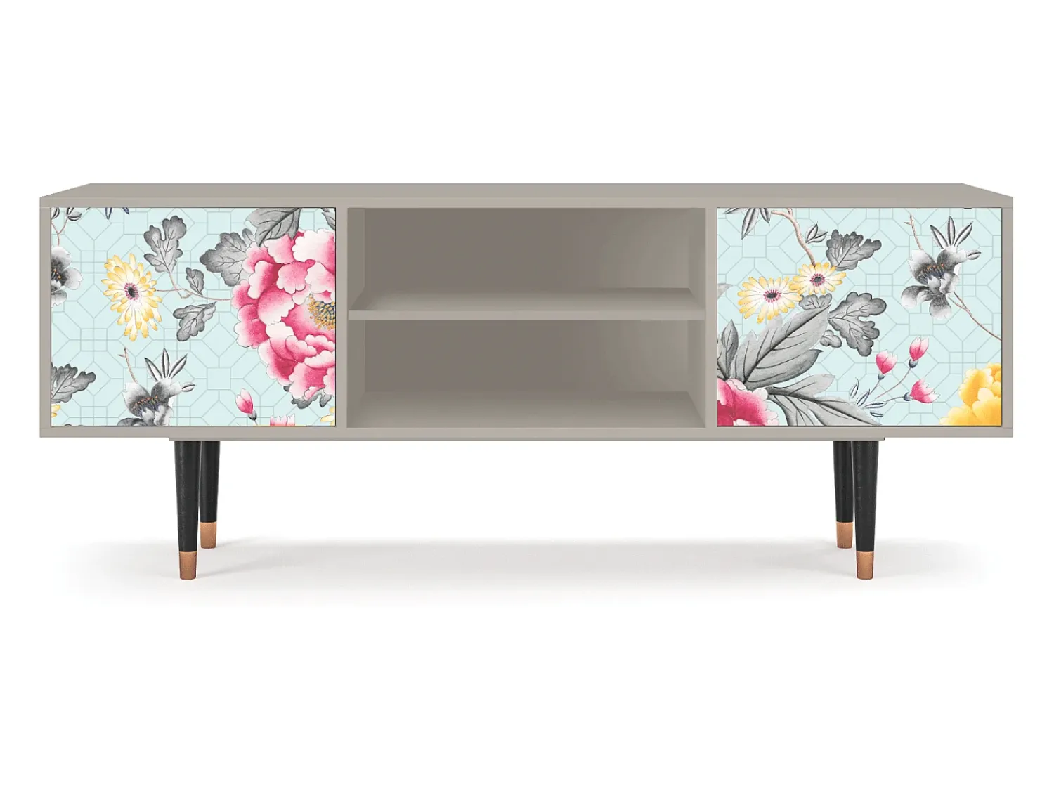 Móvel De Tv* Mueble de TV - 170х69х48 cm - T2 - Sky Garden, Areia Bege