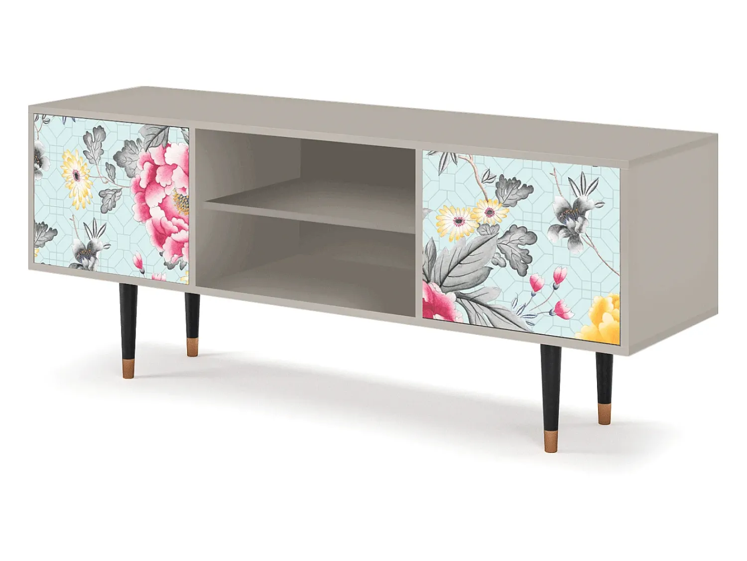 Móvel De Tv* Mueble de TV - 170х69х48 cm - T2 - Sky Garden, Areia Bege