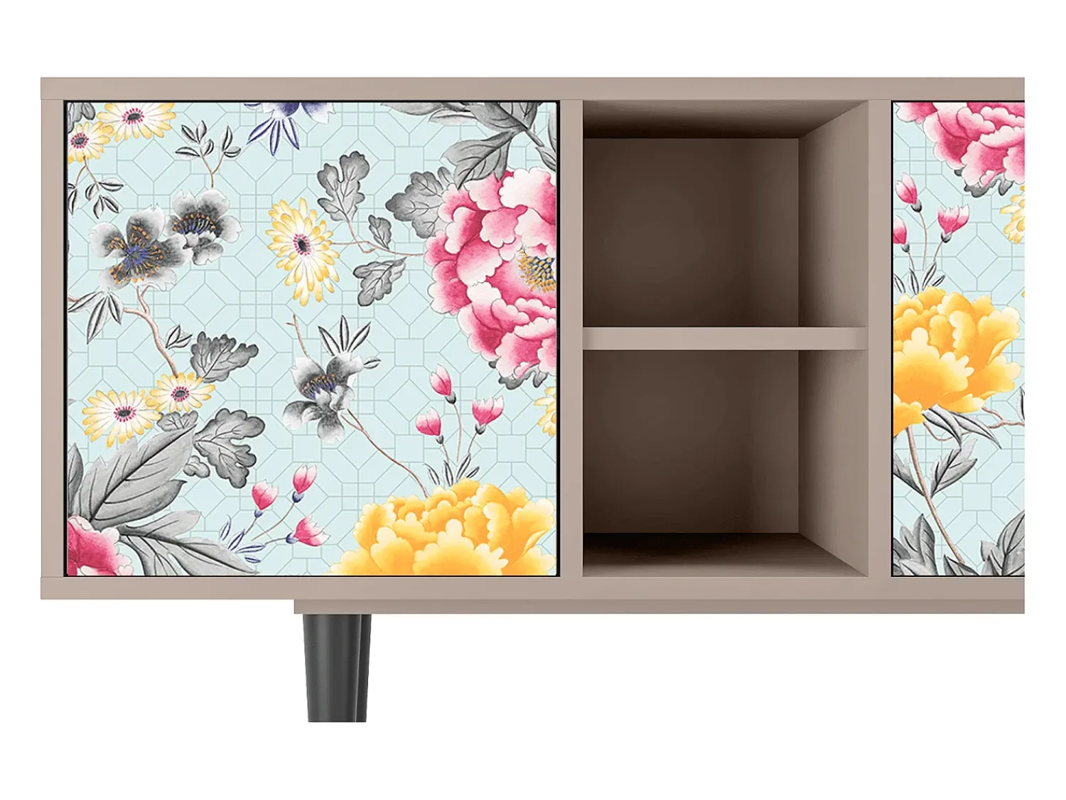 Sale Mueble de TV - 150х69х41 cm - T5 - Sky Garden, Latte Bege