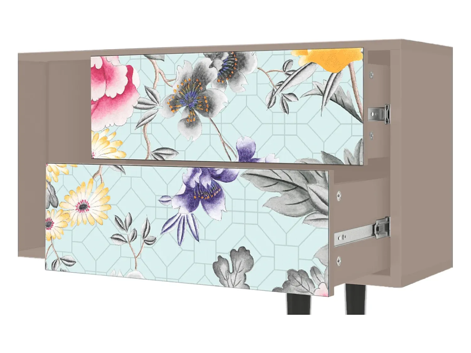 Mueble de TV - 170х69х48 cm - T1 - Sky Garden, Latte^ Móvel De Tv