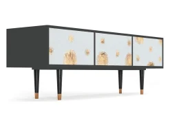 Clearance Mueble de TV - 170х59х48 cm - T4 - Sky Latte, Antracite Cinza antracite