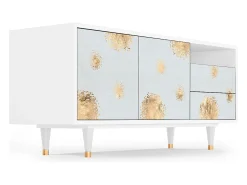 Móvel De Tv* Mueble de TV - 125х56х41 cm - T7 - Sky Latte, Branco Bege