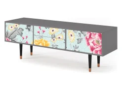 Clearance Mueble de TV - 170х59х48 cm - T4 - Sky Garden, Cinza Cinzento