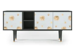 Mueble de TV - 150х69х41 cm - T5 - Sky Latte, Antracite^ Móvel De Tv