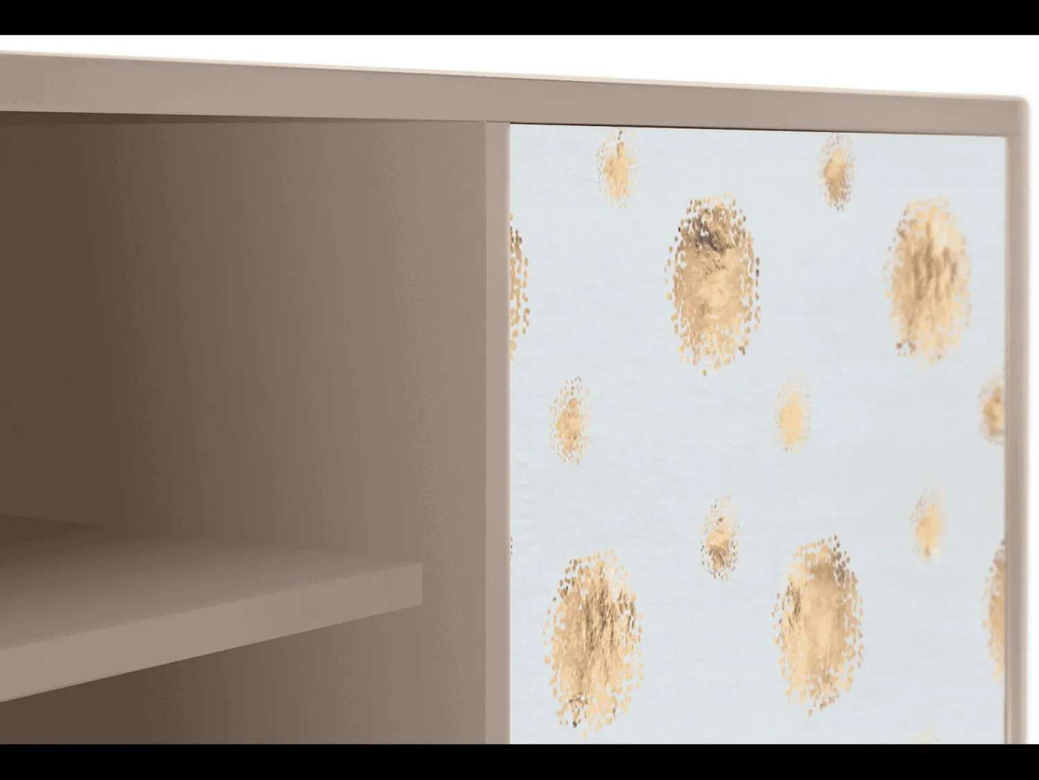 Mueble de TV - 170х69х48 cm - T2 - Sky Latte, Latte^ Móvel De Tv